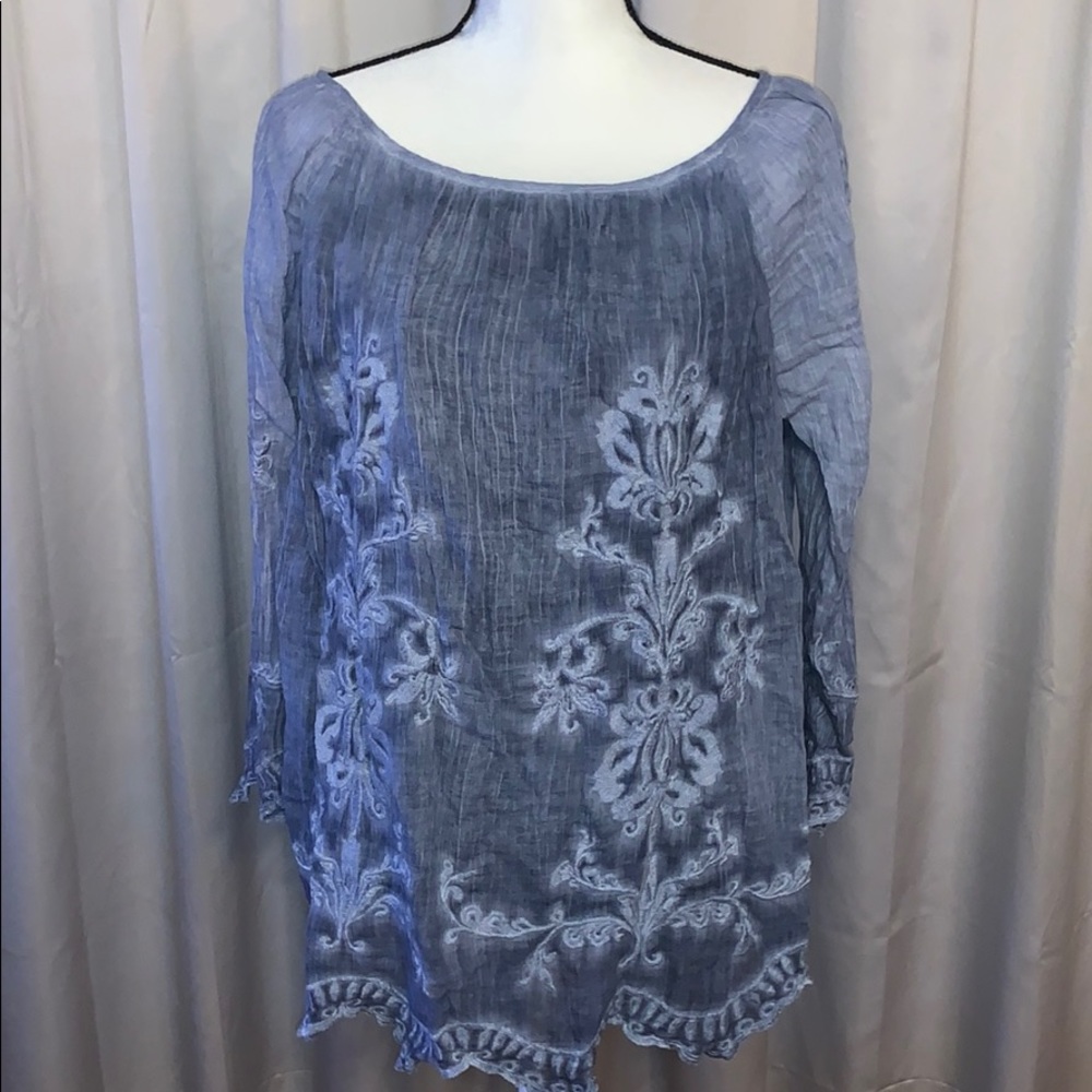 XL indigo thread co Long Sleeve Top